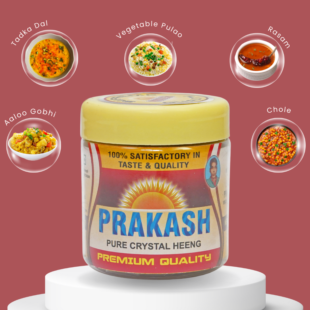 Prakash Pure Crystal Heeng (50g)