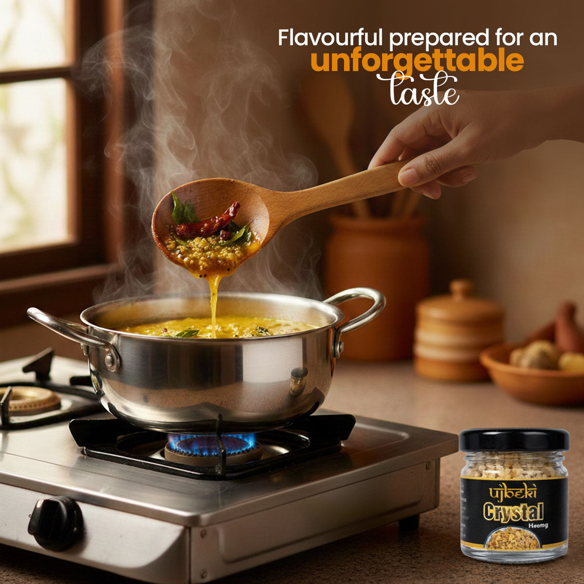 Azuno 100% Pure Crystal Heeng 10gm